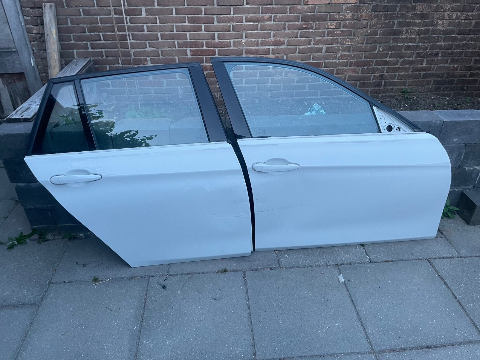 Bmw f31 deuren rechts rechterzijde beschadigt, Auto-onderdelen, Gebruikt, Deur, Rechts, Ophalen of Verzenden