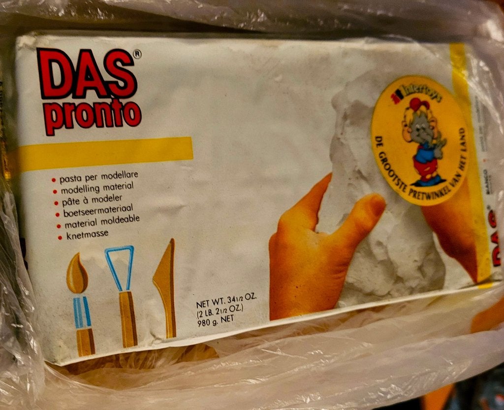 Vintage Pak DAS Pronto Boetseerklei (980g), Ophalen of Verzenden, Nieuw, Knutselmateriaal