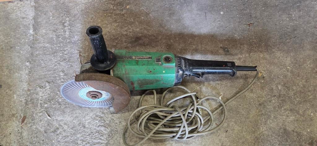 Hitachi Haakse Slijper - Gebruikt maar functioneel, Doe-het-zelf en Verbouw, Gereedschap | Slijpmachines, Ophalen