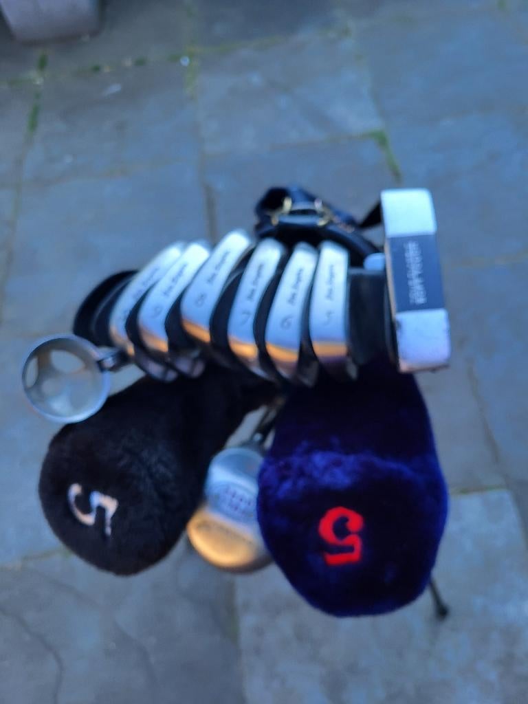 Complete Beginners golfset incl. tas–Ben Sayers+woods+putter, Ophalen, Gebruikt, Set, Overige merken
