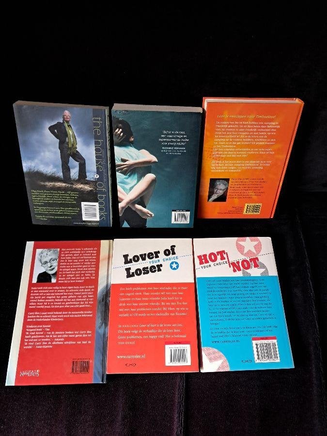 6 x carry slee: paniek,lover of loser,fatale liefde,, Ophalen of Verzenden, Nieuw