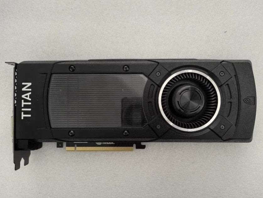 NVIDIA GeForce GTX TITAN X Founders Edition (Maxwell) – 12GB, Computers en Software, Videokaarten, PCI-Express 3, Gebruikt, HDMI