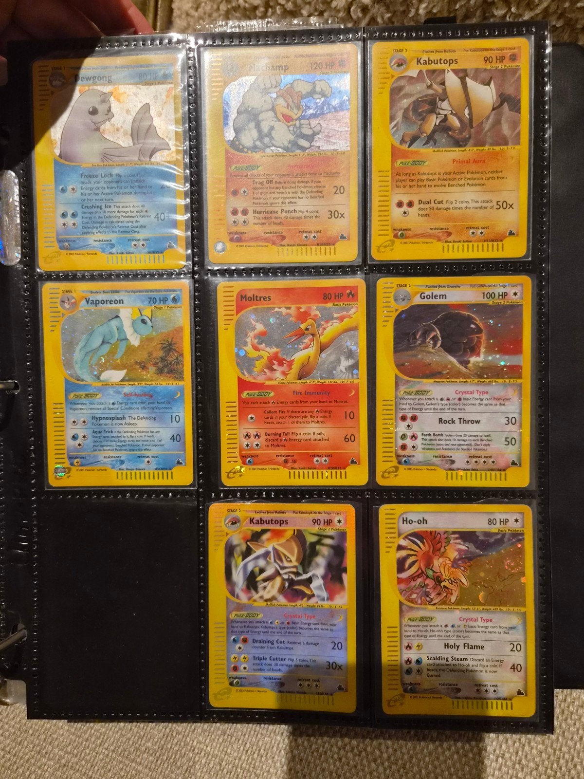 Skyridge verzameling pokemon kaarten te koop, Ophalen of Verzenden
