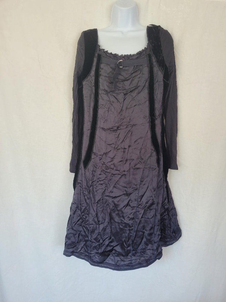 Gave zwarte jurk, glitterdraad mt 38 merk Blacky Dress, Maat 38/40 (M), ., Zwart, Ophalen of Verzenden