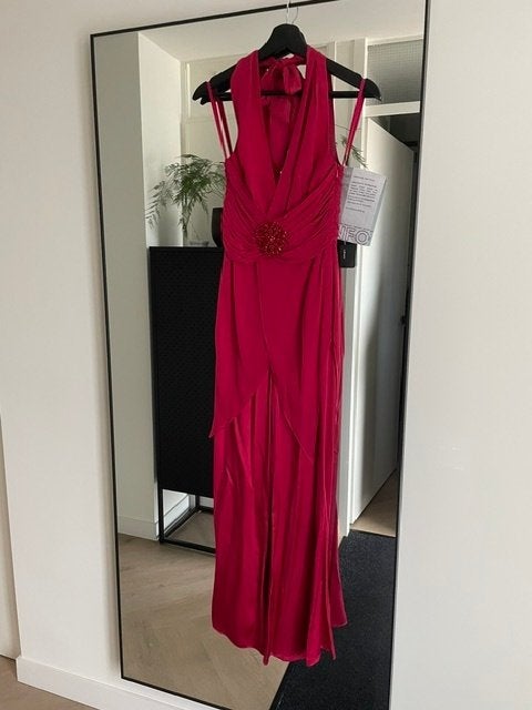 Halterjumpsuit  maat 34 - NIEUW, Ophalen of Verzenden, Nieuw, Maat 34 (XS) of kleiner, Rood