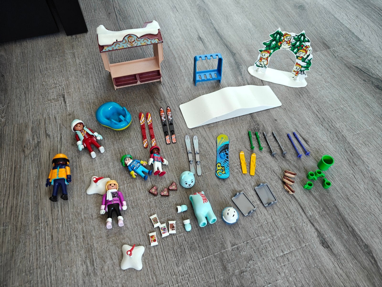 Playmobil skiwereld, Ophalen of Verzenden, Zo goed als nieuw