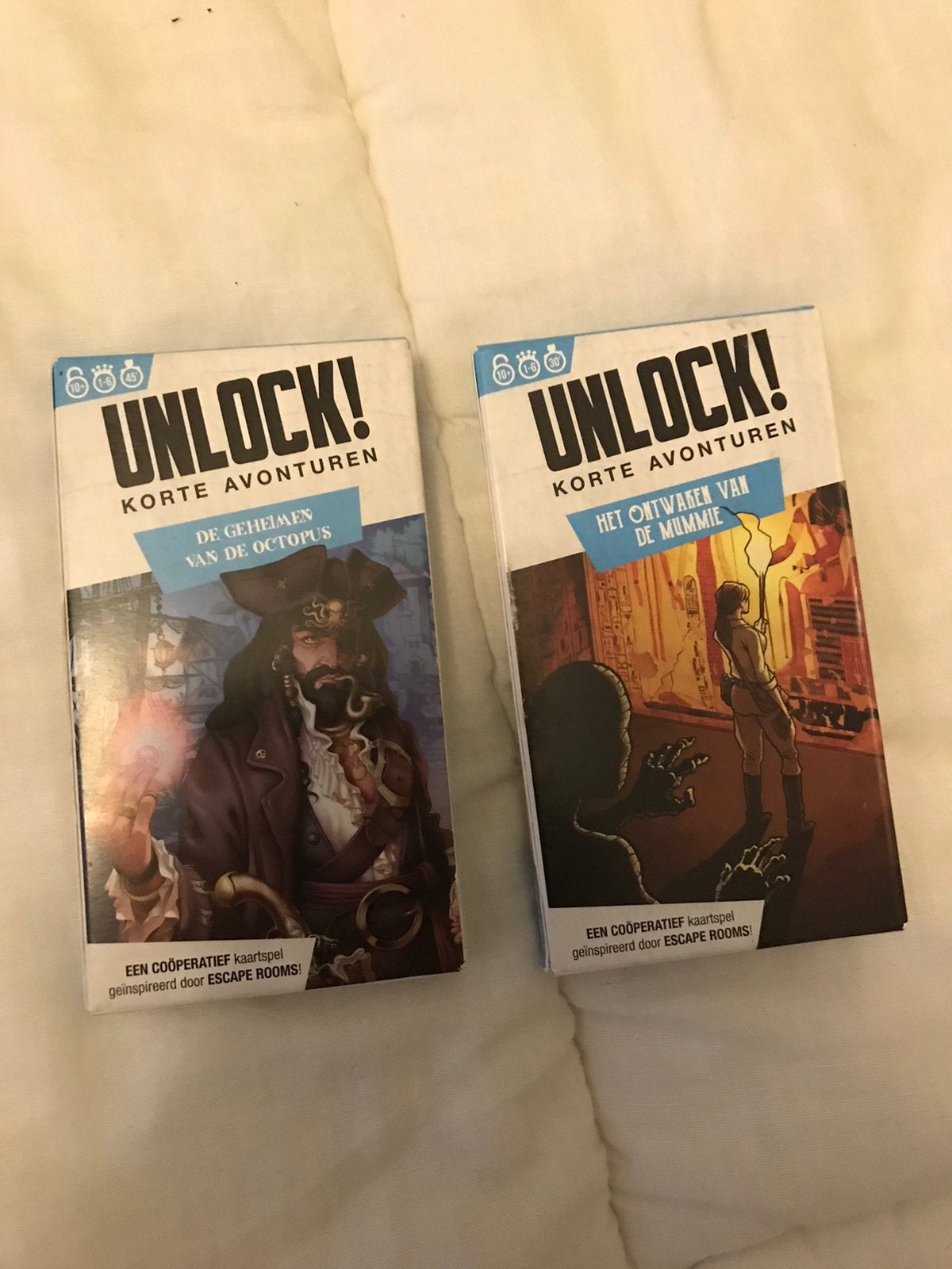Twee Unlock korte avonturen, Ophalen of Verzenden, Zo goed als nieuw