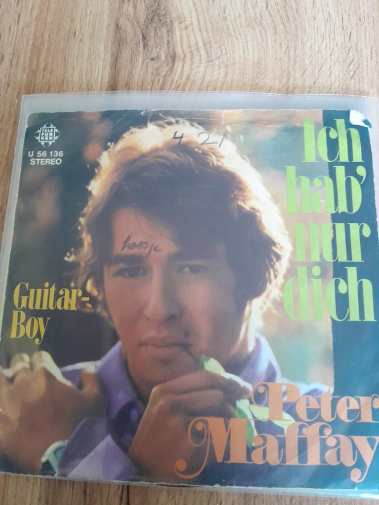 Peter maffay 7inch summerwine, Ophalen of Verzenden, Zo goed als nieuw, Overige formaten