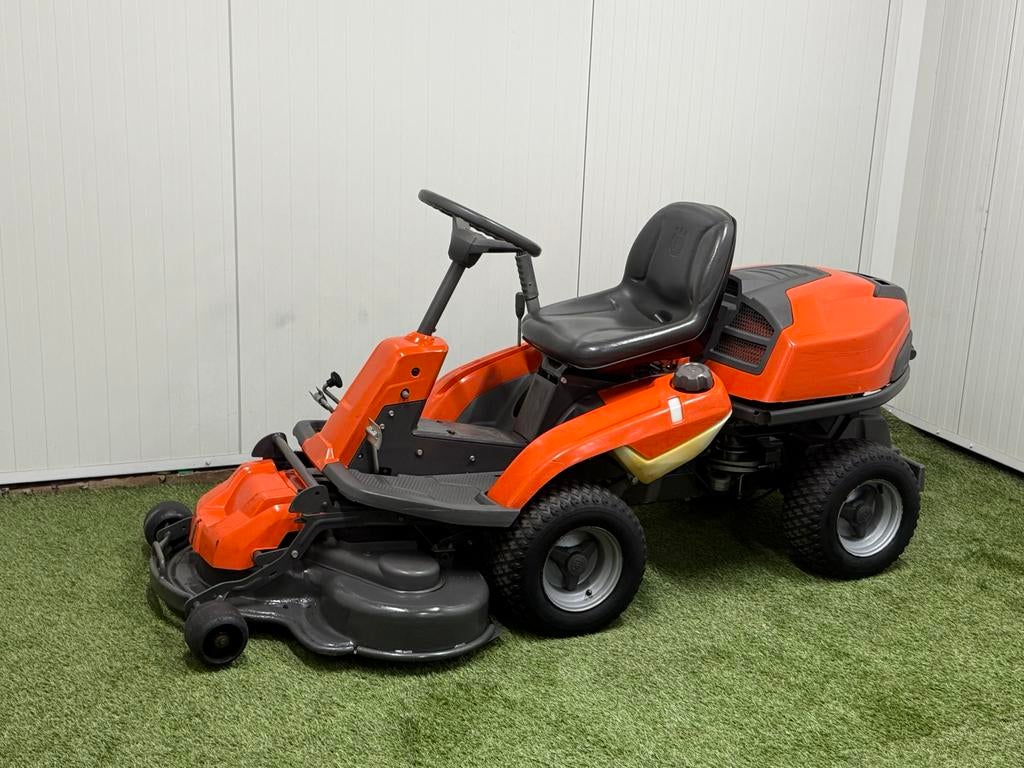 Husqvarna R215 TX zitmaaier frontmaaier 2cil. 103cm, Tuin en Terras, Ophalen, Zo goed als nieuw