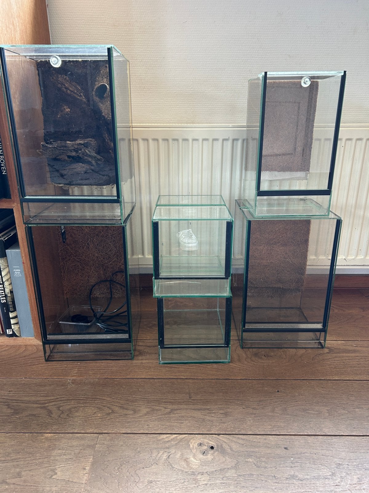 Verzameling terrariums, Ophalen, Zo goed als nieuw