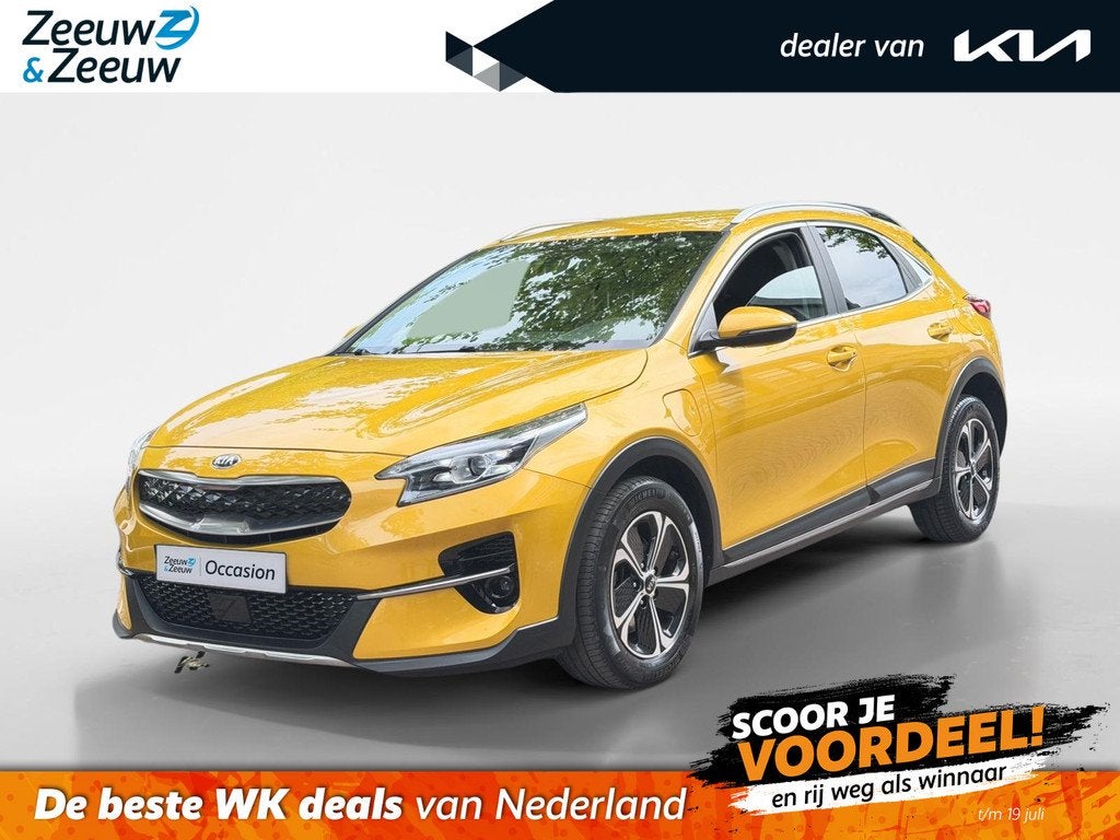 Kia XCeed 1.6 GDi PHEV DynamicPlusLine DEALER ONDERHOUDEN |, Auto's, Kia, Gebruikt, Leder en Stof, Automatische klimaatregeling