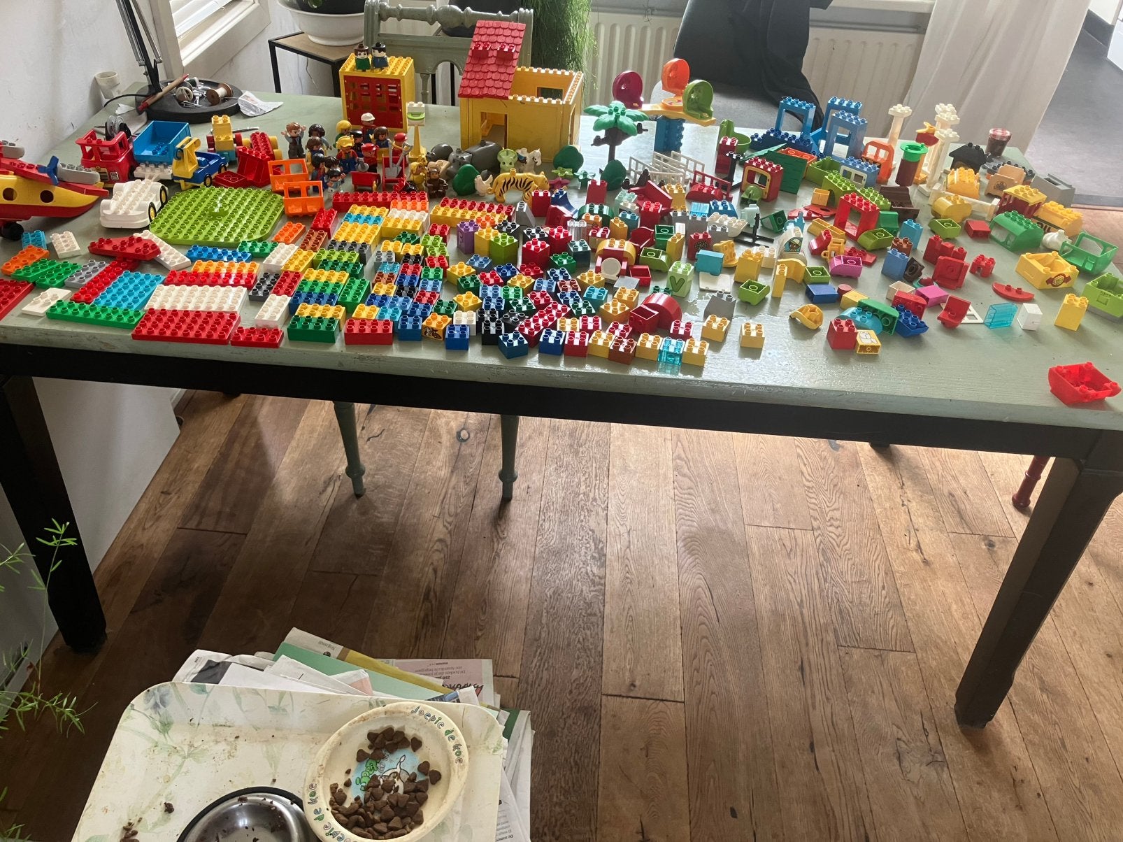 Duplo, ongeveer  300 onderdelen, Ophalen, Gebruikt