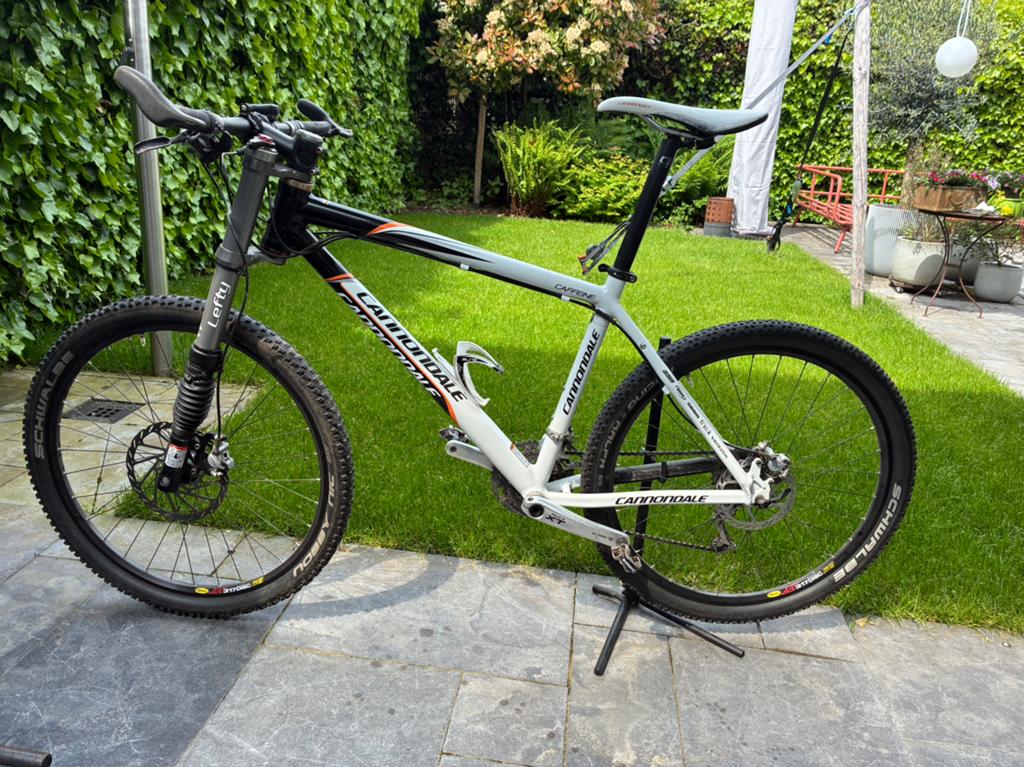 Mooie Cannondale Caffeine Mountainbike, Gebruikt, Hardtail, Heren, Schijfrem