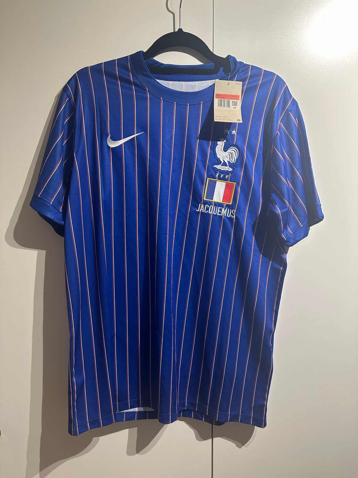 Wk 2026 Frankrijk warming up shirt nike x jacques mus maat L, Tickets en Kaartjes