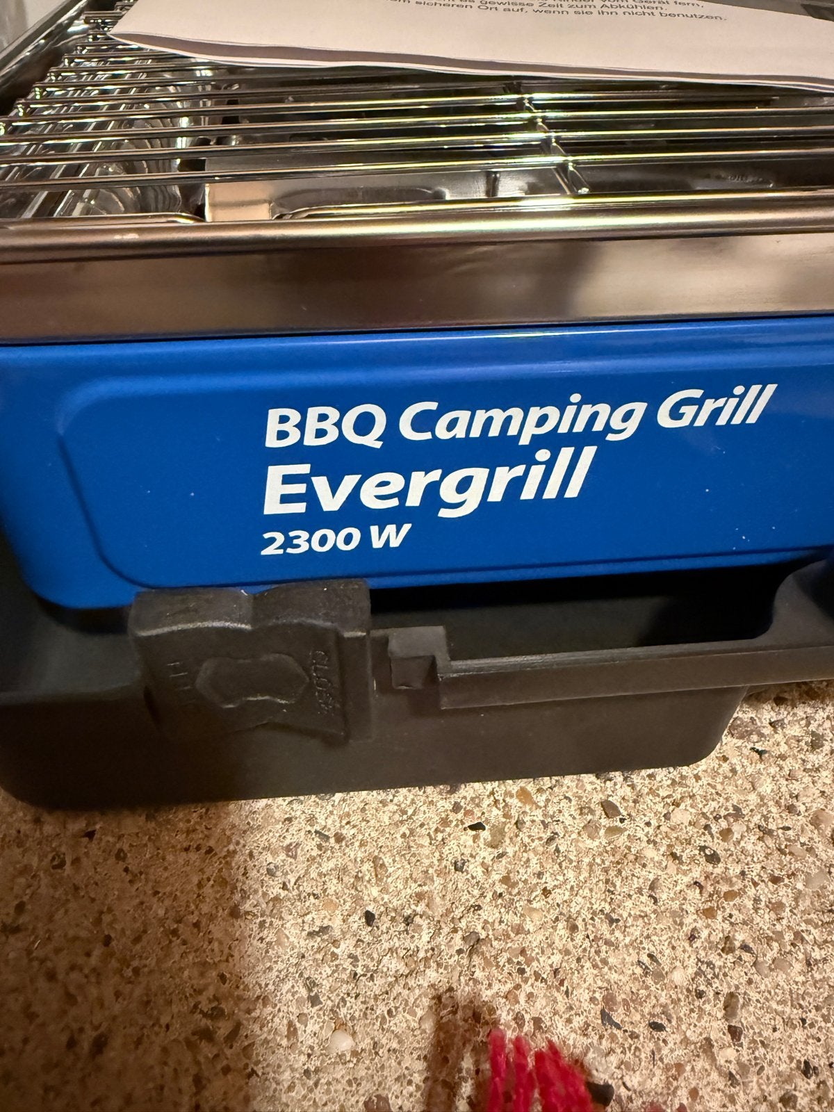 Evergrill BBQ Camping Gas-Grill 2300W - Draagbaar, Tuin en Terras, Gasbarbecues, Ophalen, Nieuw