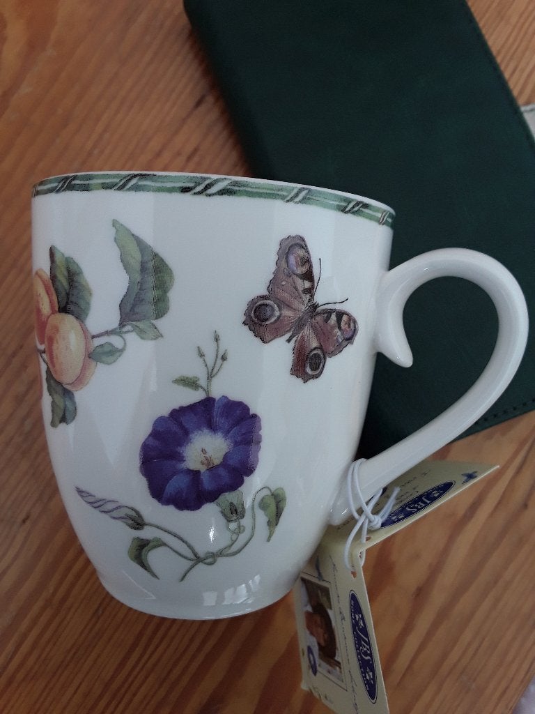 nieuwe beker Janneke Brinkman  Fruit en Flowers, Overige merken, Nieuw, Overige stijlen, Porselein