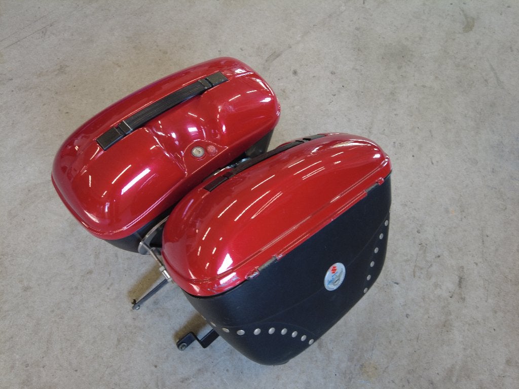 Suzuki VL1500LC Intruder Kofferset met rek, Motoren, Ophalen of Verzenden, Gebruikt