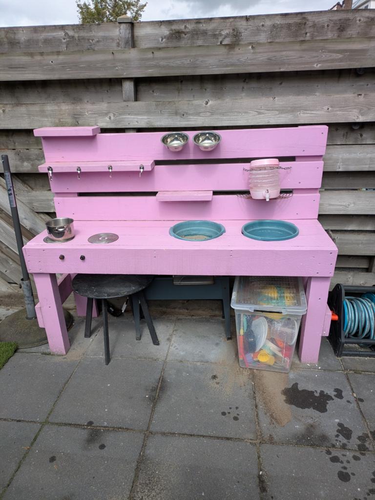 Buiten speelkeuken, Kinderen en Baby's, Speelgoed | Speelkeukens, Ophalen, Zo goed als nieuw