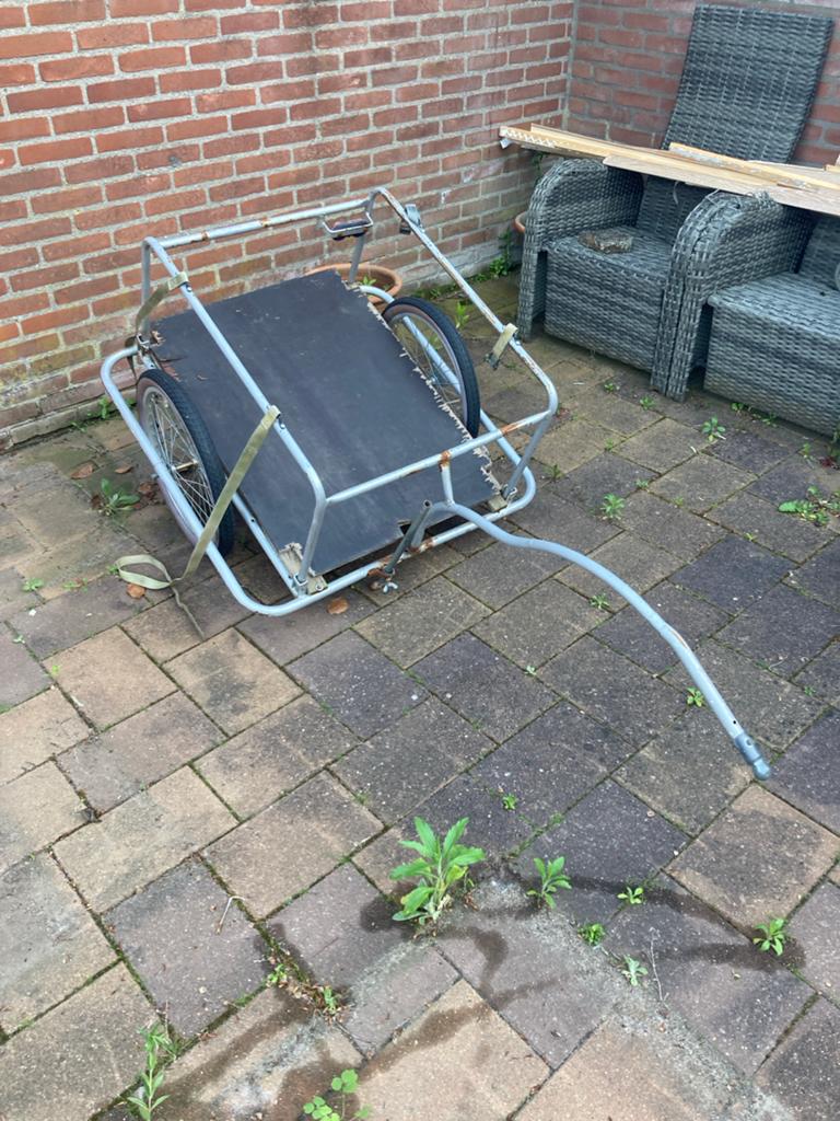 Stevige fietsaanhanger voor bagage - Gebruikt, Ophalen, Gebruikt, Bagagekar, 40 tot 60 kg