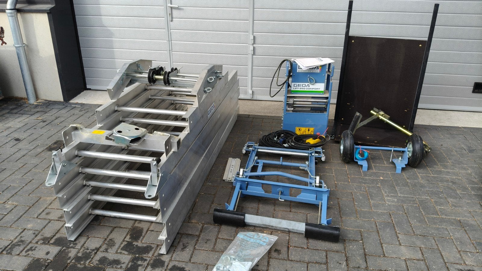 GEDA 250 Comfortlift 11 meter met knikstuk, Ophalen of Verzenden, Overige typen, 5 meter of hoger