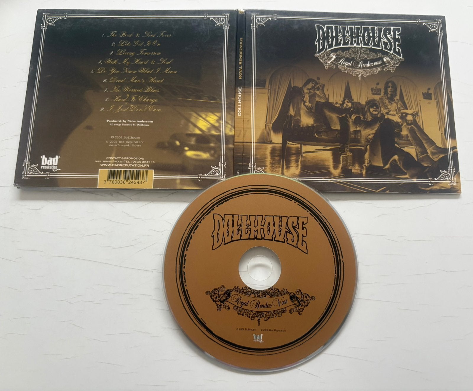 Dollhouse - Royal rendezvous (digipak/ nieuwstaat), Ophalen of Verzenden, Zo goed als nieuw