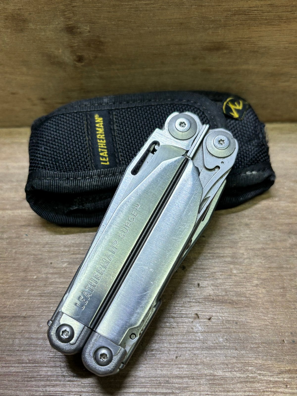 Leatherman Surge Multitool met Hoes - Gebruikt, Ophalen of Verzenden, Gebruikt