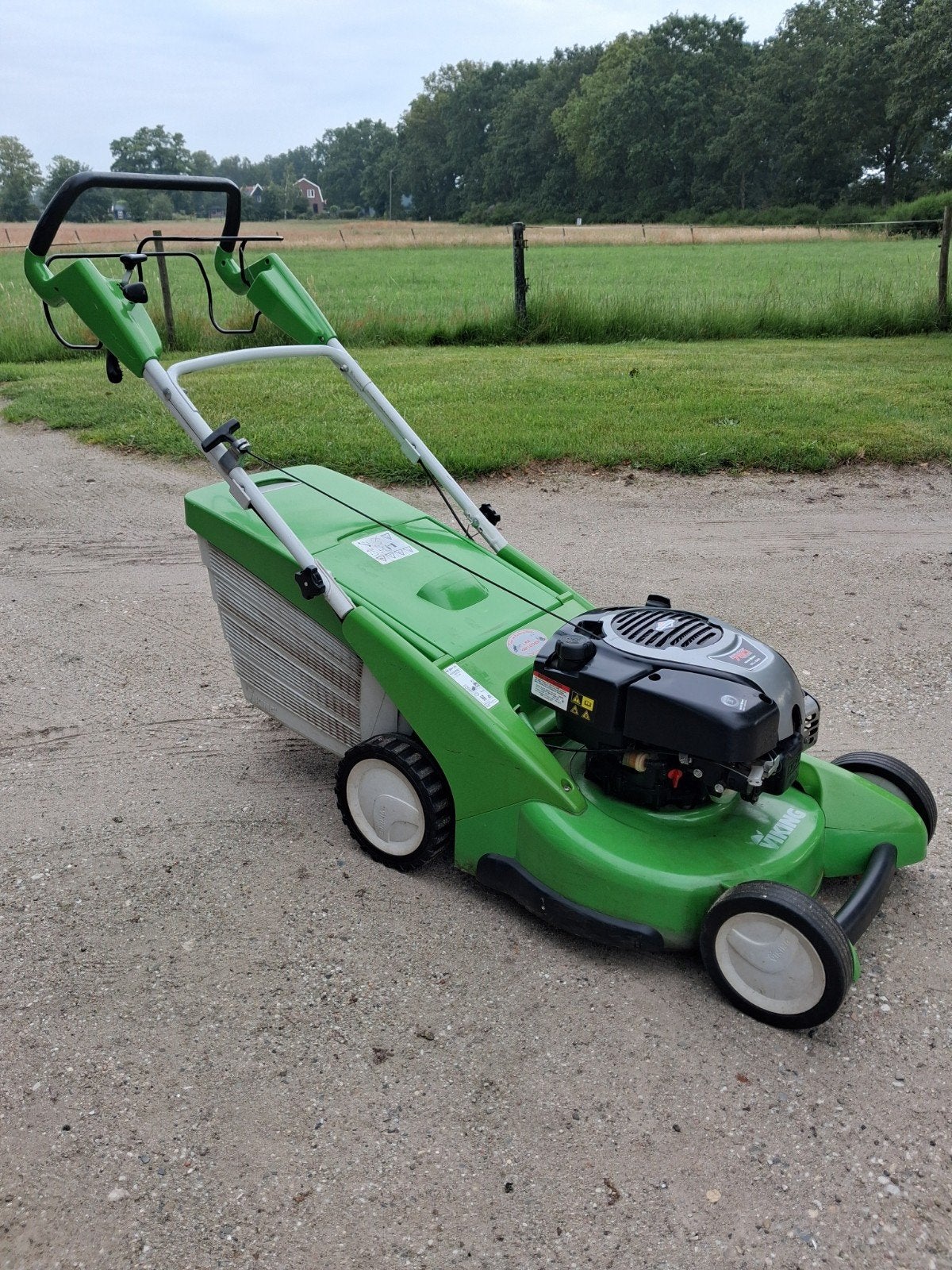 Goede Viking MB 655 VS motormaaier, Tuin en Terras, Grasmaaiers, Ophalen, Gebruikt, 50 cm of meer