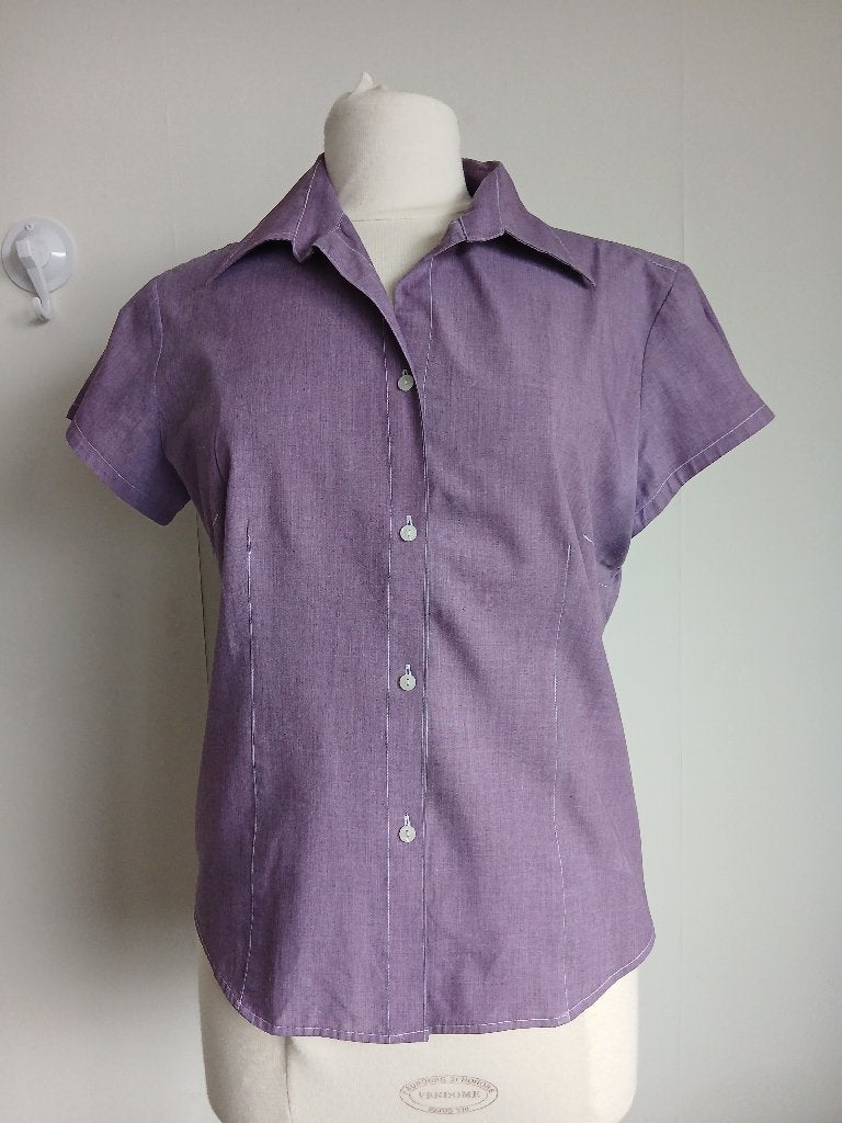 Blouse Paars Maat 40/42  Barisal, Maat 38/40 (M), Barisal, Verzenden, Paars