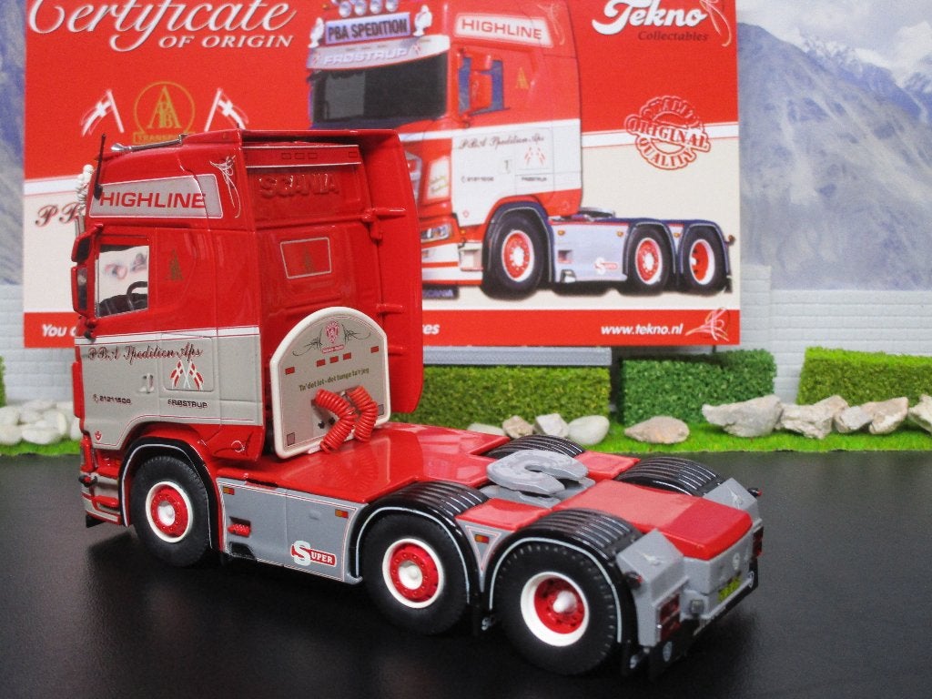 tekno 82477  pba spedition scania next gen s520-v8 6x2, Hobby en Vrije tijd, Ophalen of Verzenden, Nieuw, Bus of Vrachtwagen, Tekno
