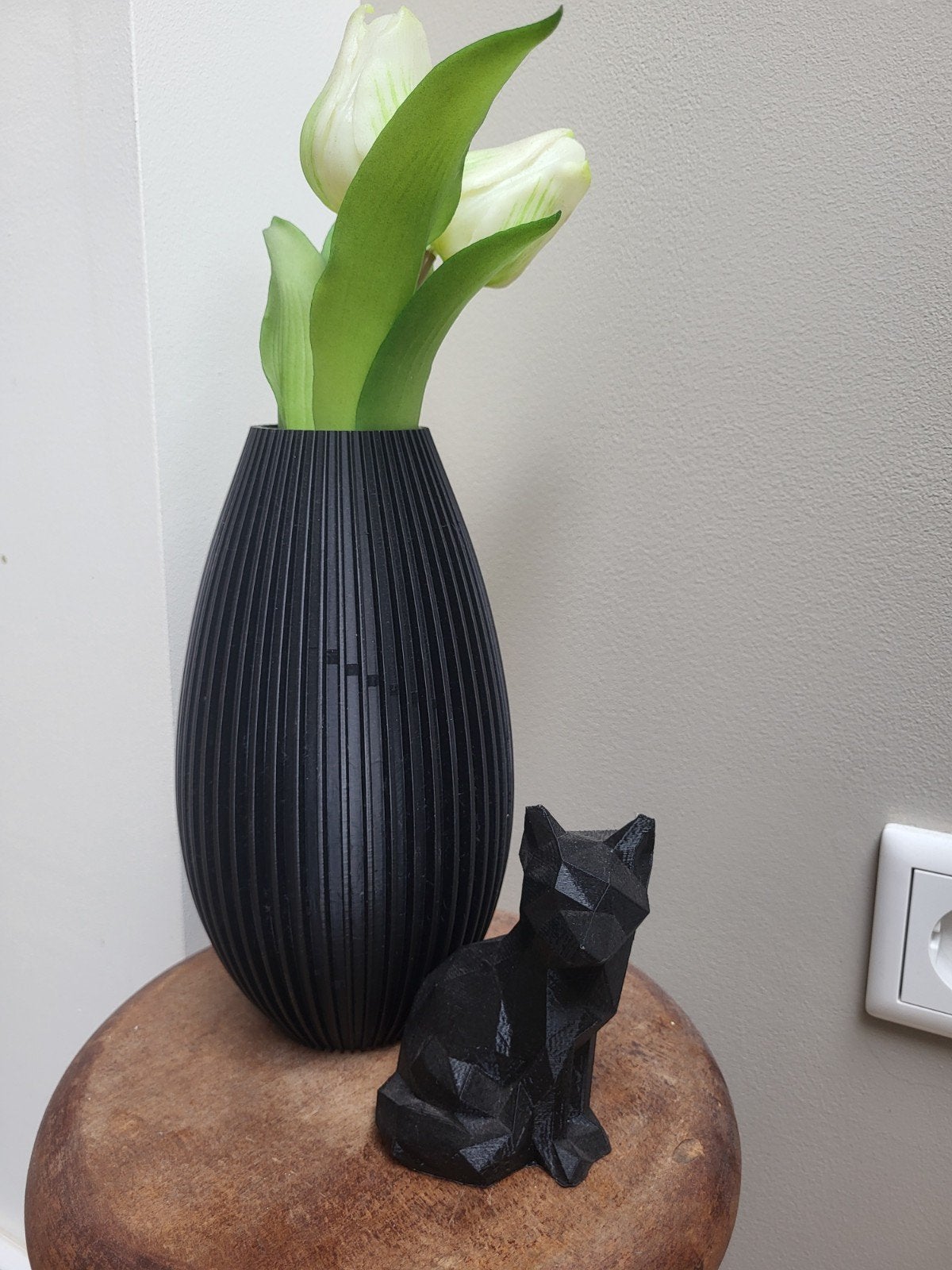 Stijlvolle 3D-geprinte vaas in diverse kleuren, Overige kleuren, Nieuw, Ophalen of Verzenden, Kunststof