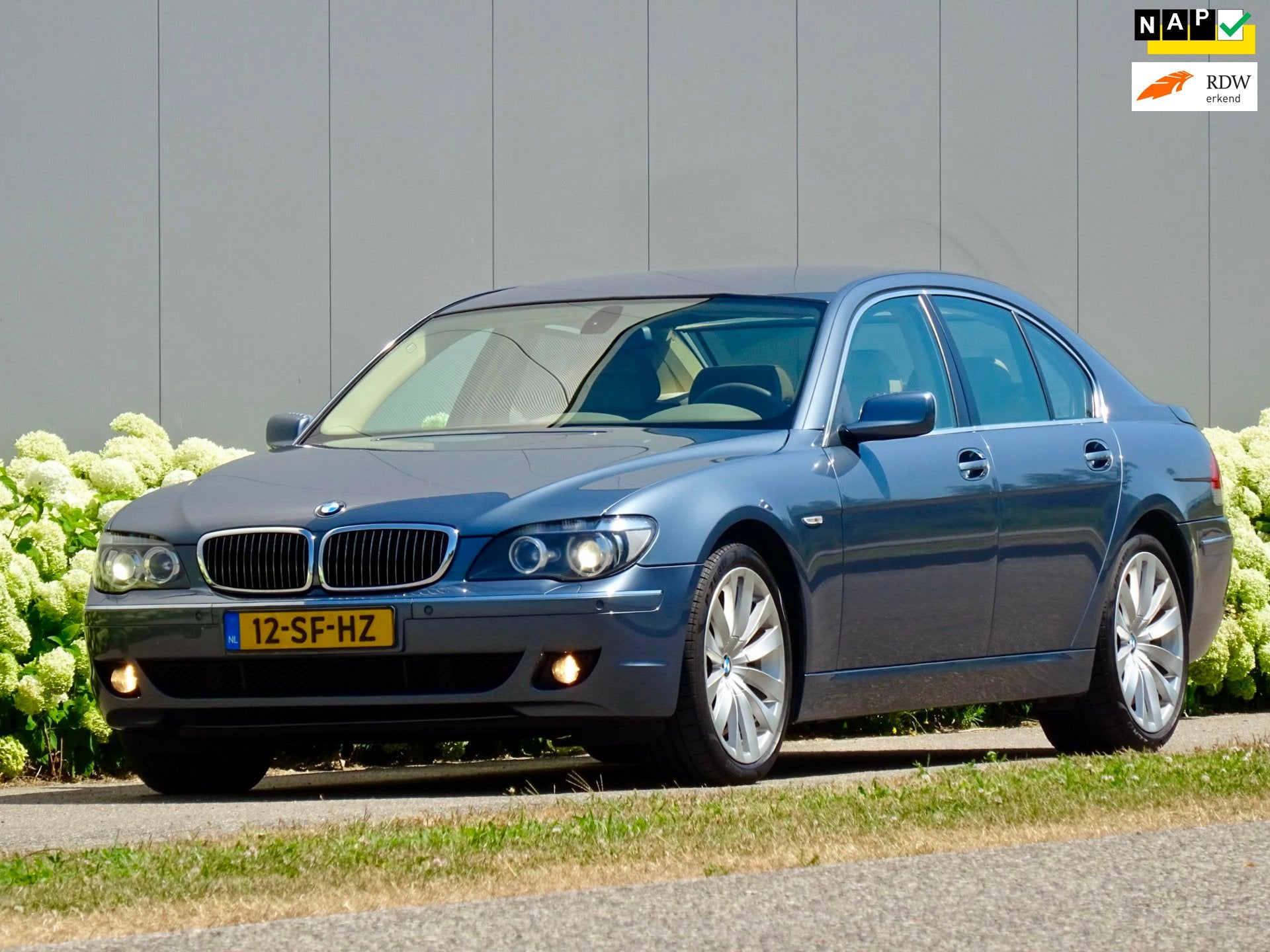 BMW 7-serie 740i High | Origineel NL | NIEUW-STAAT! | UNIEK!, Automaat, Gebruikt, 4000 cc, Blauw