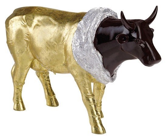 Nieuw Cow Parade koe Vaquita de Chocolat gratis verzending., Ophalen of Verzenden, Beeld