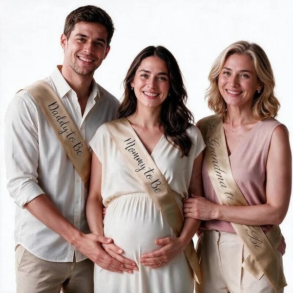 Sjerpen set Mom, Dad en grandma to Be, Versiering, Nieuw, Ophalen of Verzenden, Info@sweet-one.nl