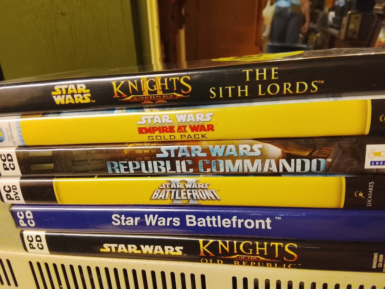 Star Wars PC Games Collectie:pire, Batt, Online, Gebruikt, LucasArts, 1 speler