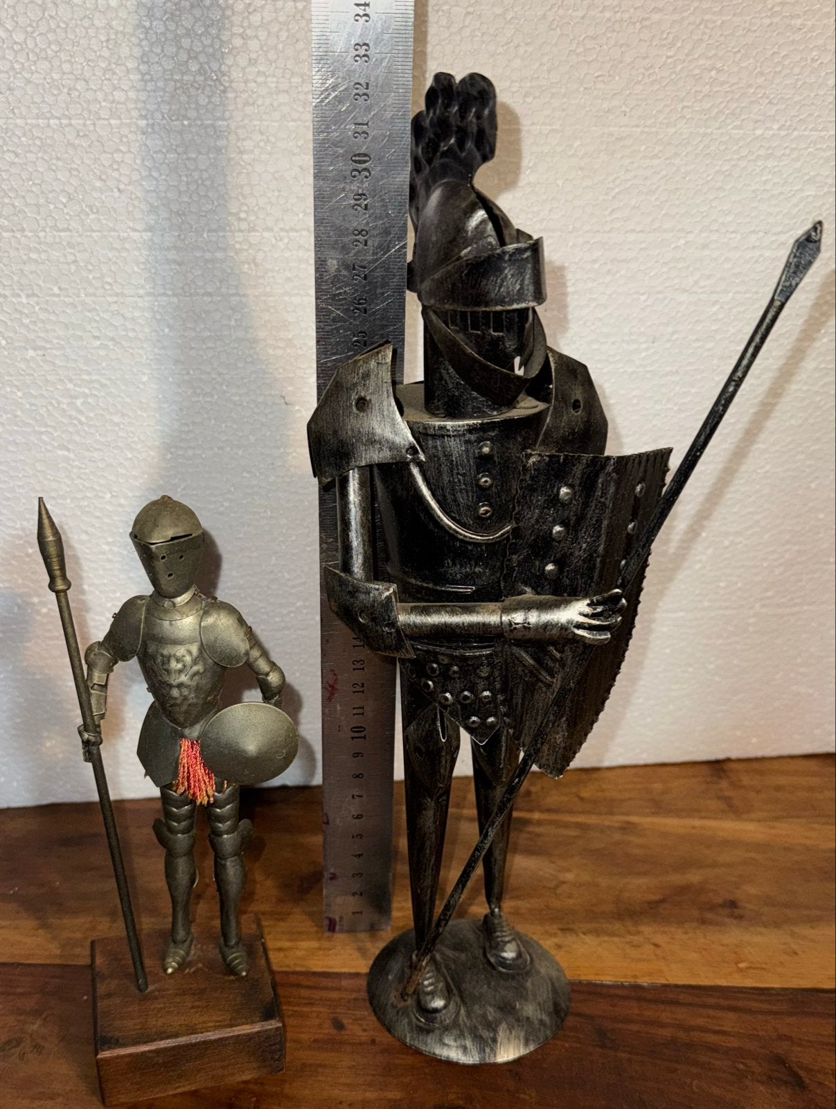 Decoratieve ridderbeelden - Set van 2, Ophalen of Verzenden
