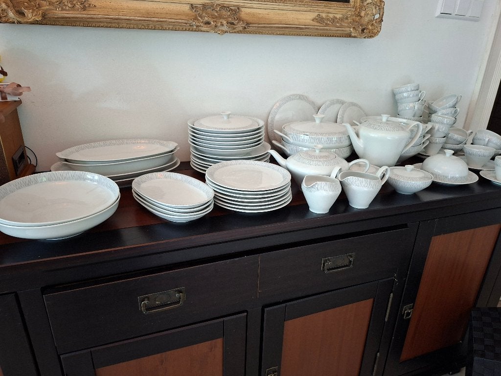 Super vintage porseleinen servies Zeh Scherzer / Bavaria, Ophalen of Verzenden