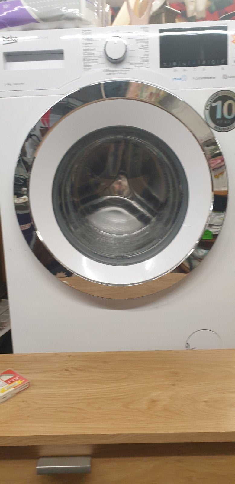 Tekoop wasmachine, Witgoed en Apparatuur, 6 tot 8 kg, Ophalen, 1200 tot 1600 toeren, 85 tot 90 cm