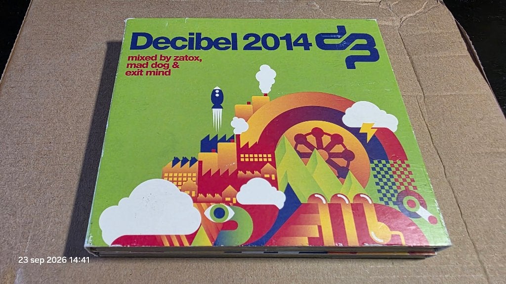 Decibel 2014 3cd hardstyle/hardcore, Verzenden, Zo goed als nieuw, Hardcore