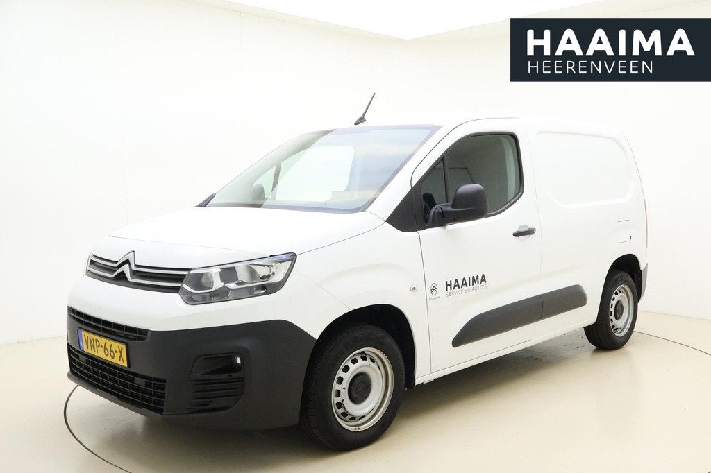 Citroen Berlingo 1.5 BlueHDI Club 75 pk| schuifdeur | Airco, Auto's, Voorwielaandrijving, Stof, Gebruikt, 4 cilinders