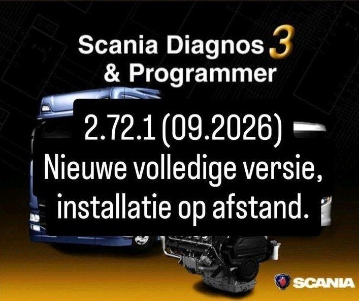 Scania SDP3 2.72.1, Auto-onderdelen, Ophalen of Verzenden, Nieuw, Scania, Overige Auto-onderdelen