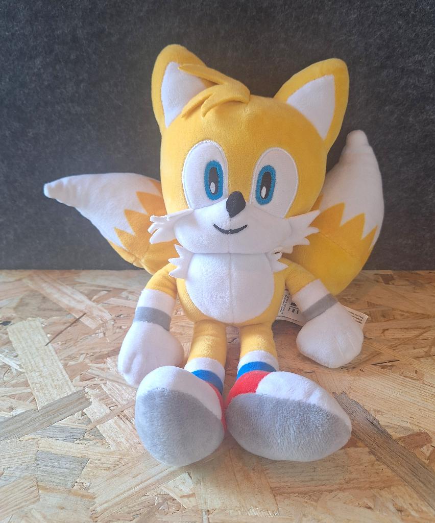 Sonic the Hedgehog Tails knuffel 12” Sega Prize Int., Overige merken, Ophalen of Verzenden, Zo goed als nieuw, Wasbaar