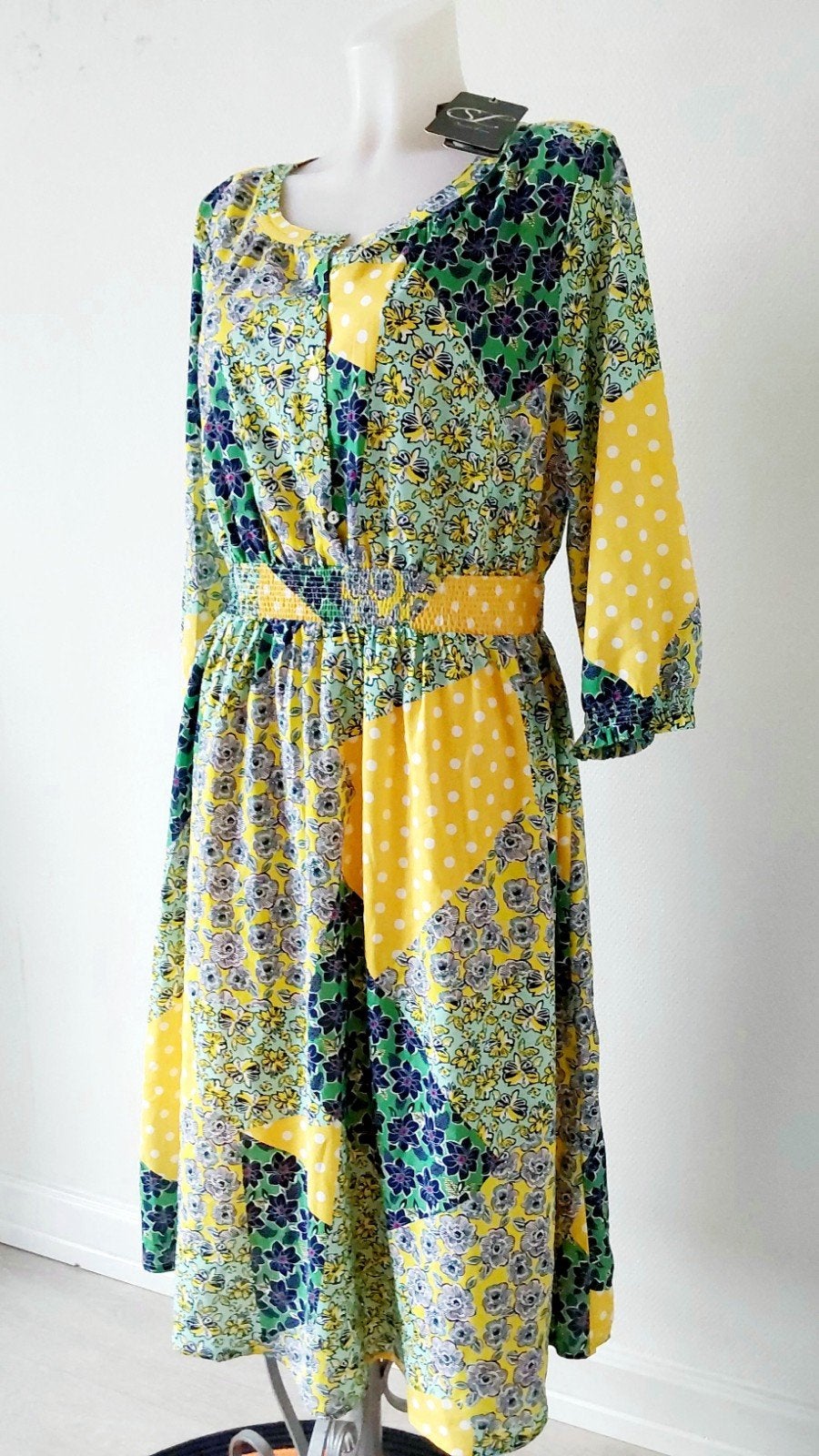 Nieuwe Smashed Lemon jurk maat 42, Kleding | Dames, Jurken, Overige kleuren, Maat 42/44 (L), Nieuw, Ophalen of Verzenden