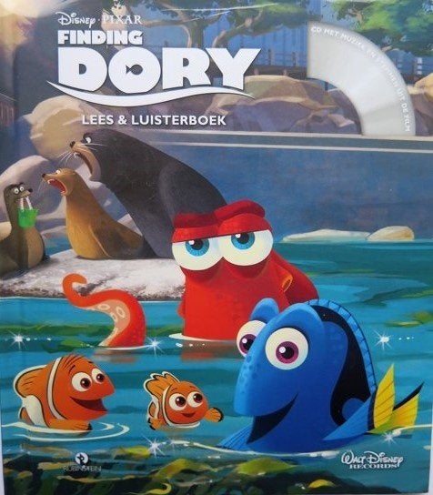 Finding Dory Disney Lees en Luister Boek + CD NIEUW, Boeken, Kind, Cd, Ophalen of Verzenden, Disney Pixar
