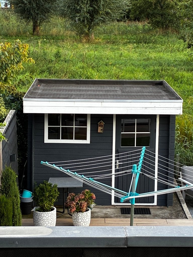 Houten blokhut 300x250 cm, Tuin en Terras, Ophalen, 250 tot 500 cm, Blokhut, 2 ramen