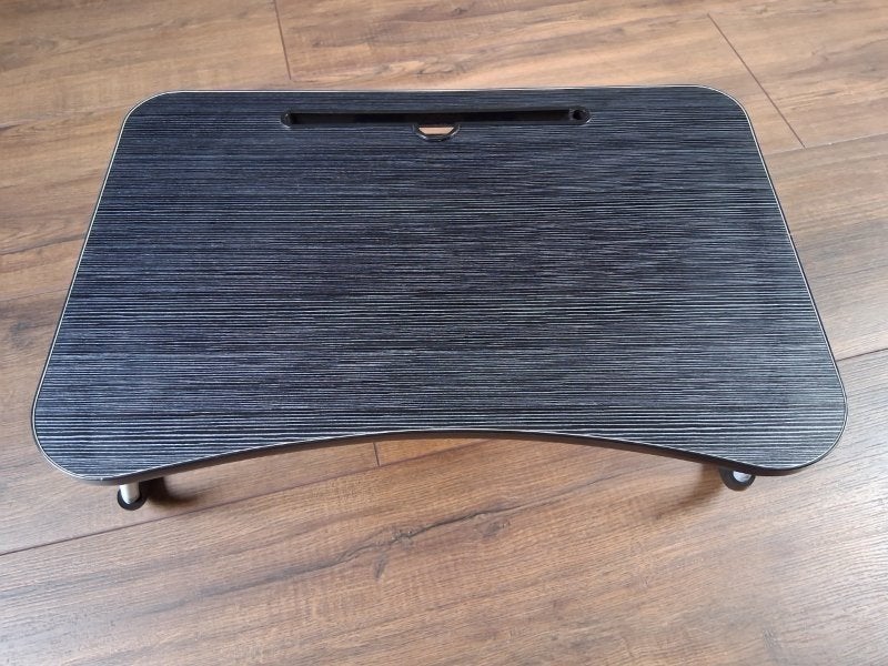Bedtafel, inklaptafeltje met tablethouder, laptoptafel 40x60, Ophalen, Zo goed als nieuw