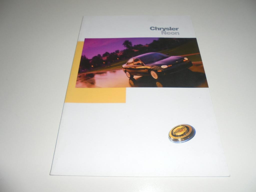 brochure Chrysler Neon  1998, Ophalen of Verzenden, Gelezen, Overige merken