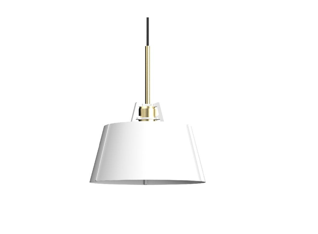 Tonone Bella Pendant Pure White Brass | Van €358, nu, Tonone, Nieuw, Ophalen of Verzenden, Tonone