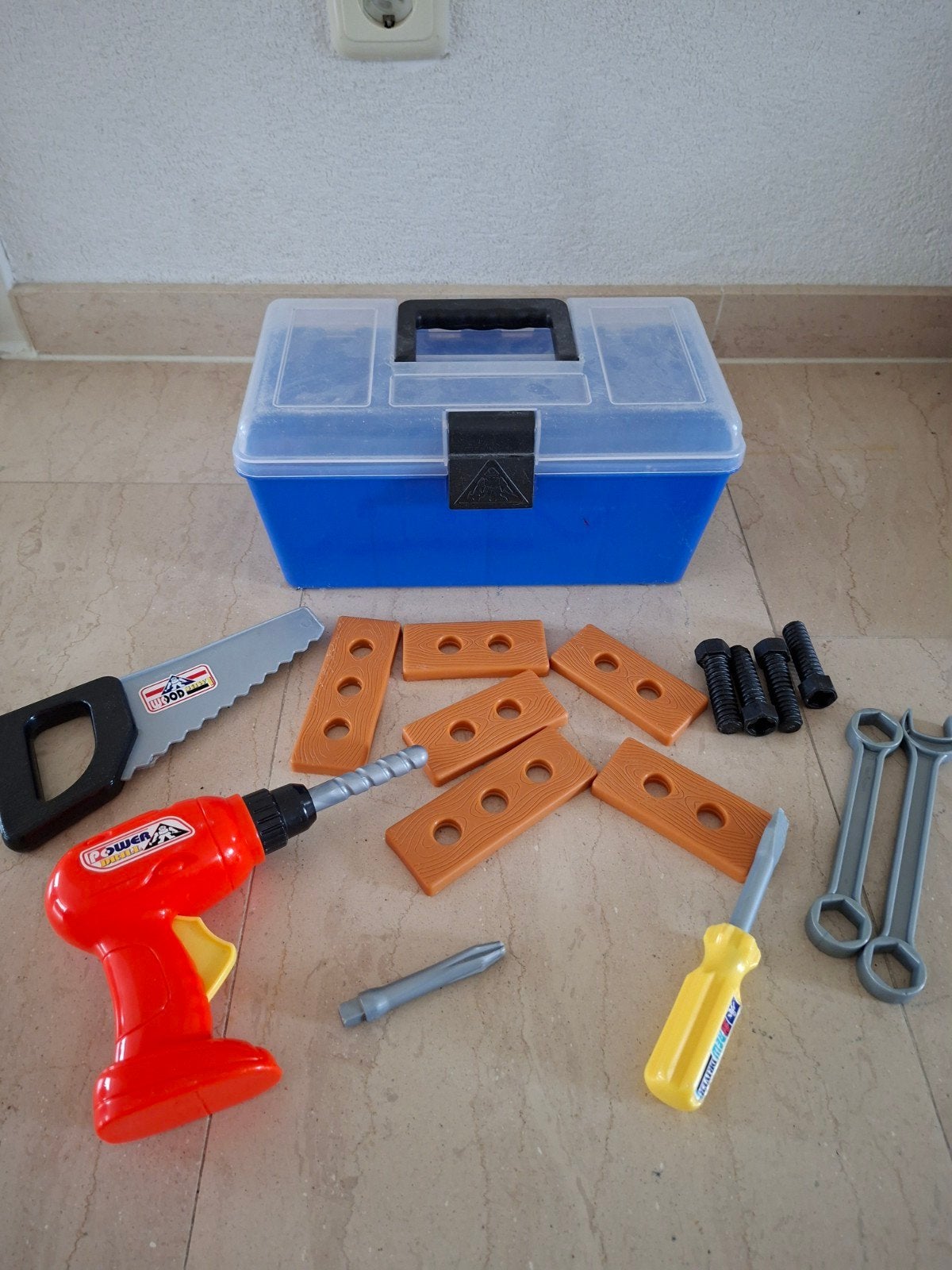 gereedschapskoffer met gereedschap speelgoed