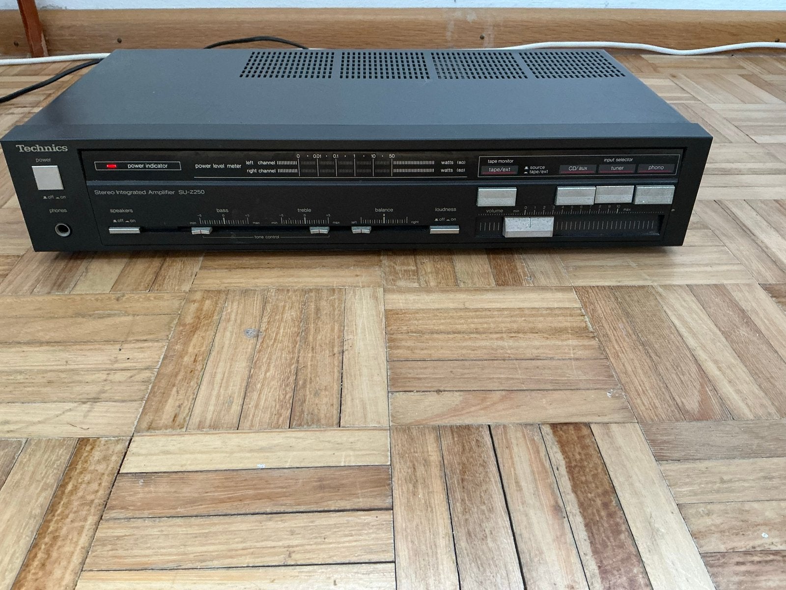 Technics SU-Z250 Stereo Geïntegreerde Versterker, Overige merken, Gebruikt, Ophalen of Verzenden, 60 tot 120 watt