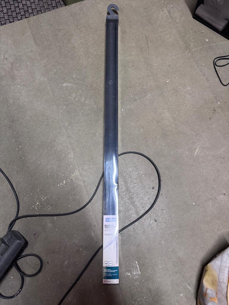 Rolgordijn verduisterend, Ophalen, Zwart, Nieuw, 50 tot 100 cm